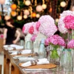 Gartenfest Hochzeitstafel