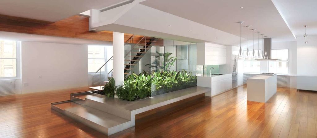 Moderner Indoor Garten für ein besseres Raumklima - Flaechenlust