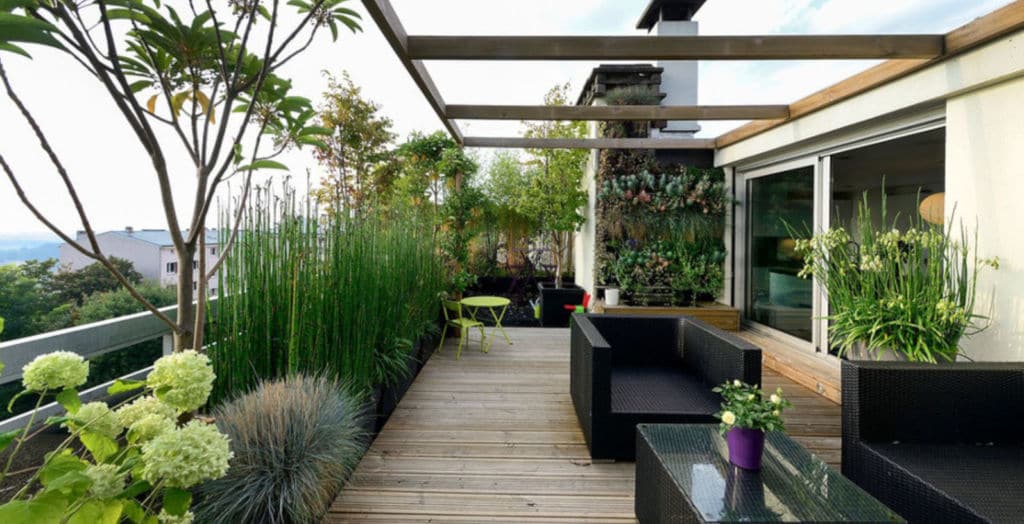 dachgarten gartenplanung Bepflanzungsplan