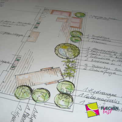 Balkon Dachterrasse Pflanzplan