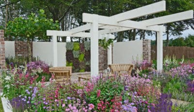 moderner garten pergola