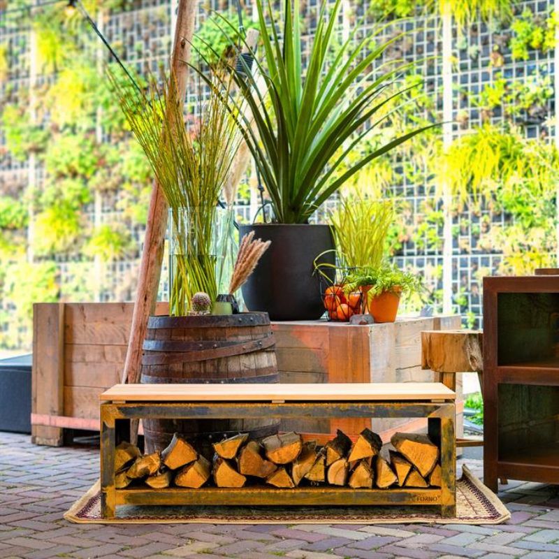 holzlager-und-gartenbank-flaechenlust-gartenshop