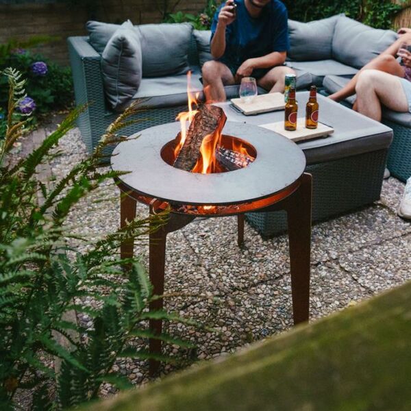 Feuerschale und Grill Flaechenlust